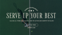 Tennis Tournament Animation Preview