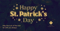 Sparkly St. Patrick's Facebook Ad Design