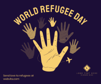 Hand Refugee Facebook post Image Preview