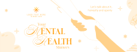 Mental Health Podcast Facebook Cover Design