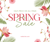 Sale of Spring Facebook post Image Preview