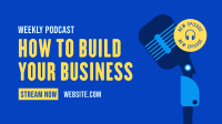 Building Business Podcast Facebook Event Cover Image Preview