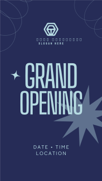 Modern Abstract Grand Opening Instagram story Image Preview
