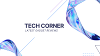 Futuristic Tech YouTube cover (channel art) Image Preview