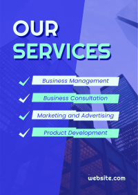 Strategic Business Services Flyer Design