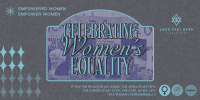 Risograph Women's Equality Day Twitter Post Design