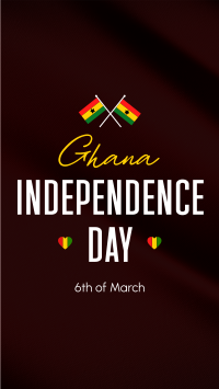 Ghana Independence Day Facebook Story Design