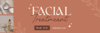 Beauty Facial Spa Treatment Twitter Header Design