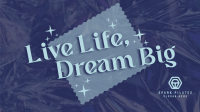 Dream Big Zoom background Image Preview