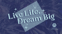 Dream Big Zoom background Image Preview