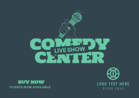 Comedy Center Postcard Design