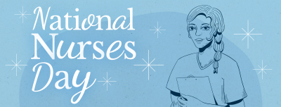 Midcentury Nurses' Day Facebook cover Image Preview