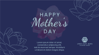Mothers Day Flower Facebook event cover Image Preview