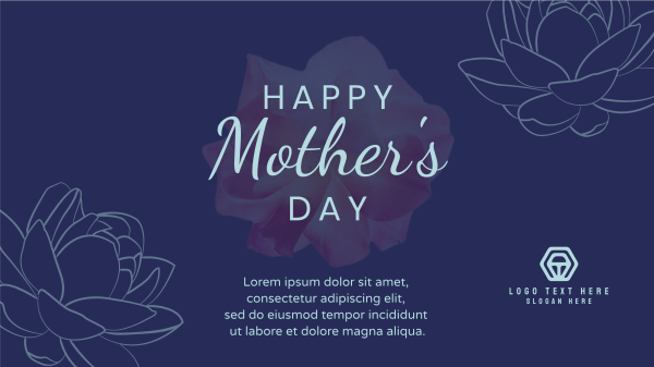 Mothers Day Flower Facebook Event Cover Design Image Preview