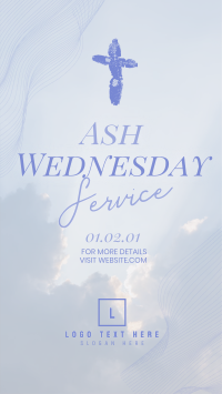 Cloudy Ash Wednesday  YouTube short Image Preview