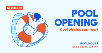 Pool Opening Facebook ad Image Preview