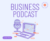 Business 101 Podcast Facebook Post Design