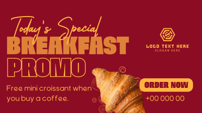 Coffee Promo Facebook event cover Image Preview