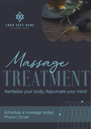 Spa Massage Treatment Flyer Image Preview
