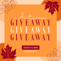 Cozy Leaves Giveaway Instagram post Image Preview