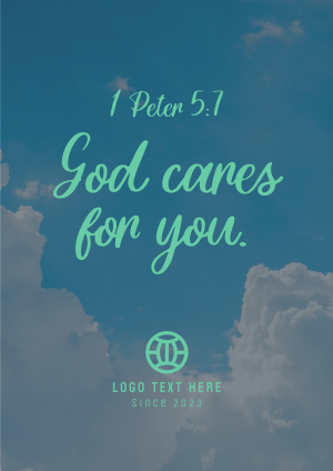 God Cares Flyer Image Preview
