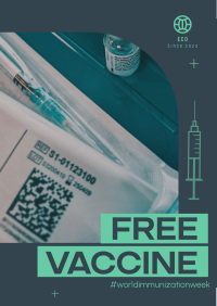 Free Vaccine Week Flyer Image Preview