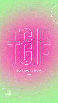 Thanks God  It's Friday Facebook Story Design