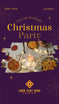 Christmas Party Instagram Story Design