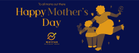 Happy Motherhood Facebook cover Image Preview