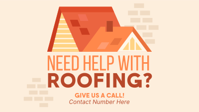 Roof Construction Services Facebook event cover Image Preview