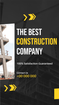 The Best Construction Facebook Story Design