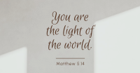 Bible Inspirational Verse Facebook Ad Design