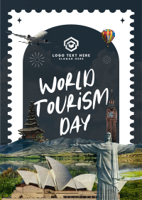 Nostalgic Tourism Collage Poster Preview