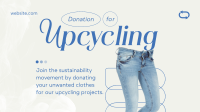 Fashion Upcycling Drive Facebook event cover Image Preview