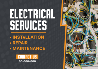 Electrical Professionals Postcard Image Preview