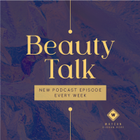 Beauty Talk Instagram Post Design