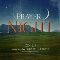 Prayer Night  Instagram post Image Preview