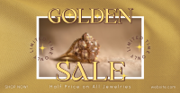 Jewelry Sale Linen Facebook ad Image Preview