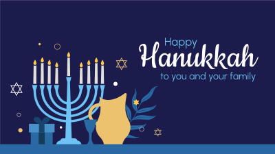 Magical Hanukkah Facebook event cover Image Preview