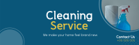 Quality Cleaning Service Twitter Header Image Preview