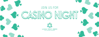 Casino Night Facebook Cover Design