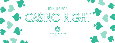 Casino Night Facebook cover Image Preview