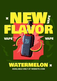 New Flavor Alert Poster Image Preview
