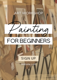 Painting for Beginners Poster Image Preview