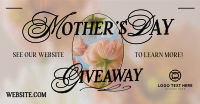 Mother Giveaway Blooms Facebook Ad Design