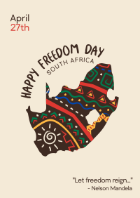 South African Freedom Day Poster Image Preview