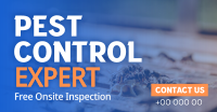 Pest Control Specialist Facebook Ad Design