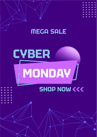 Tech Cyber Monday Sale Flyer Design
