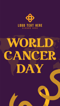 Cancer Awareness Day Facebook Story Design