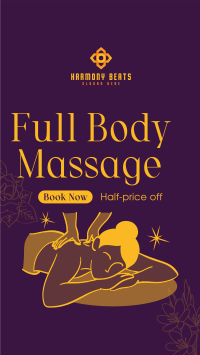 Body Massage Promo Facebook story Image Preview